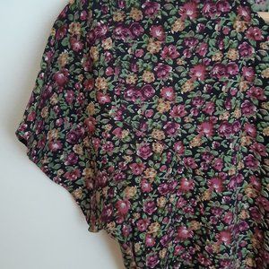 Vintage 90s Floral Dress